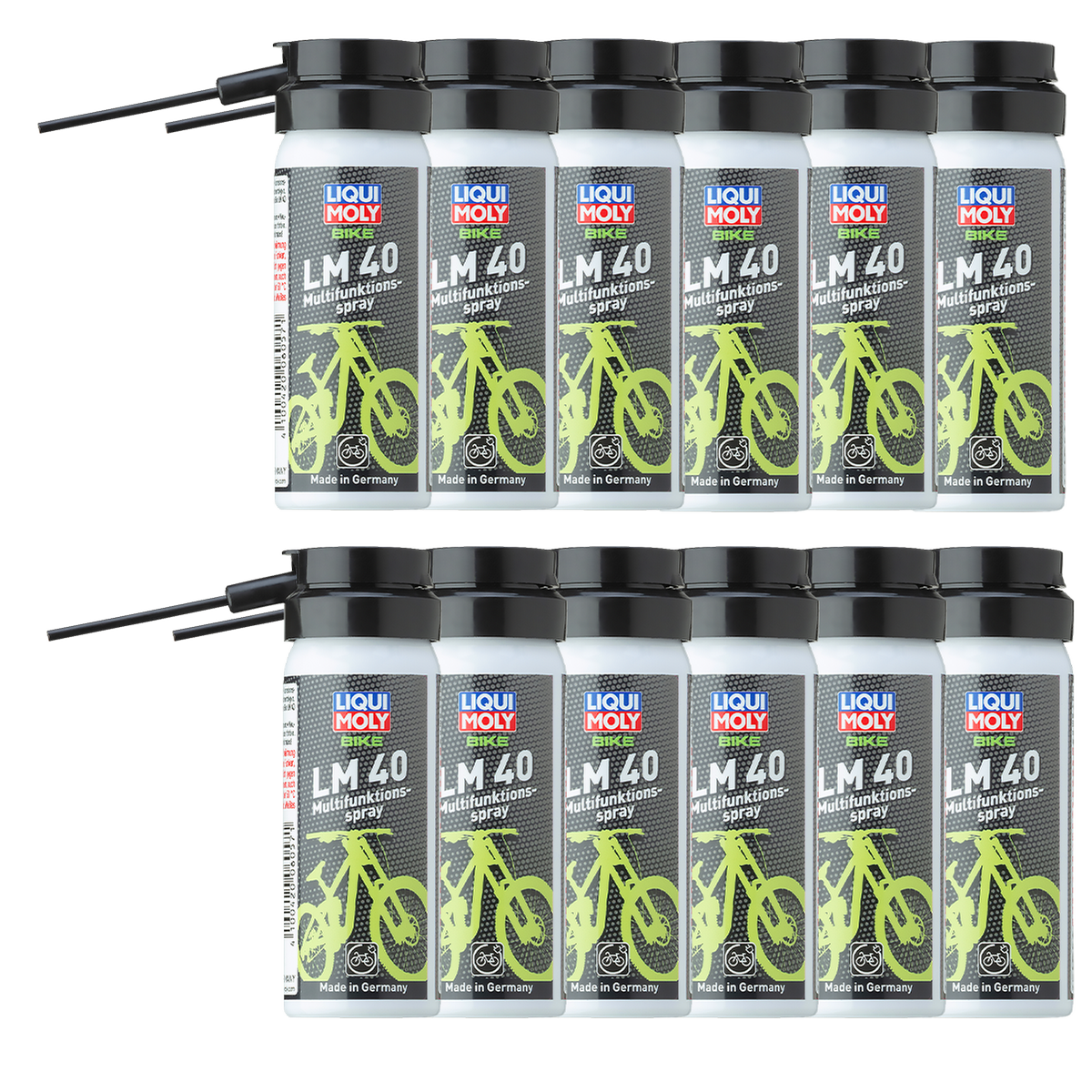 Bike LM 40 spray multifunzionale, 50 ml, 12 tubetti per confezione