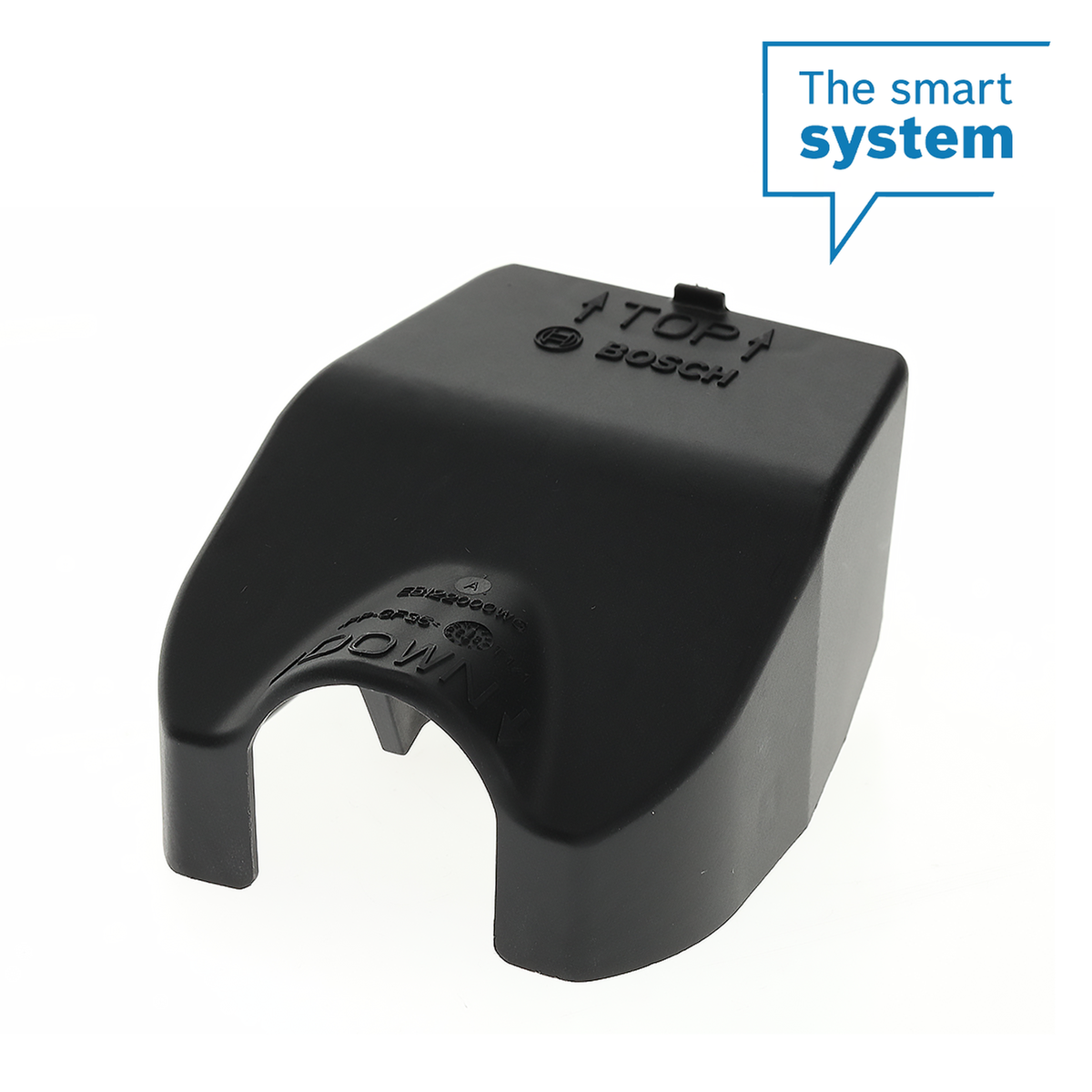 Coperchio cavo laterale, PowerTube (BBP38YY) orizzontale, uscita invertita verso il basso, pivot