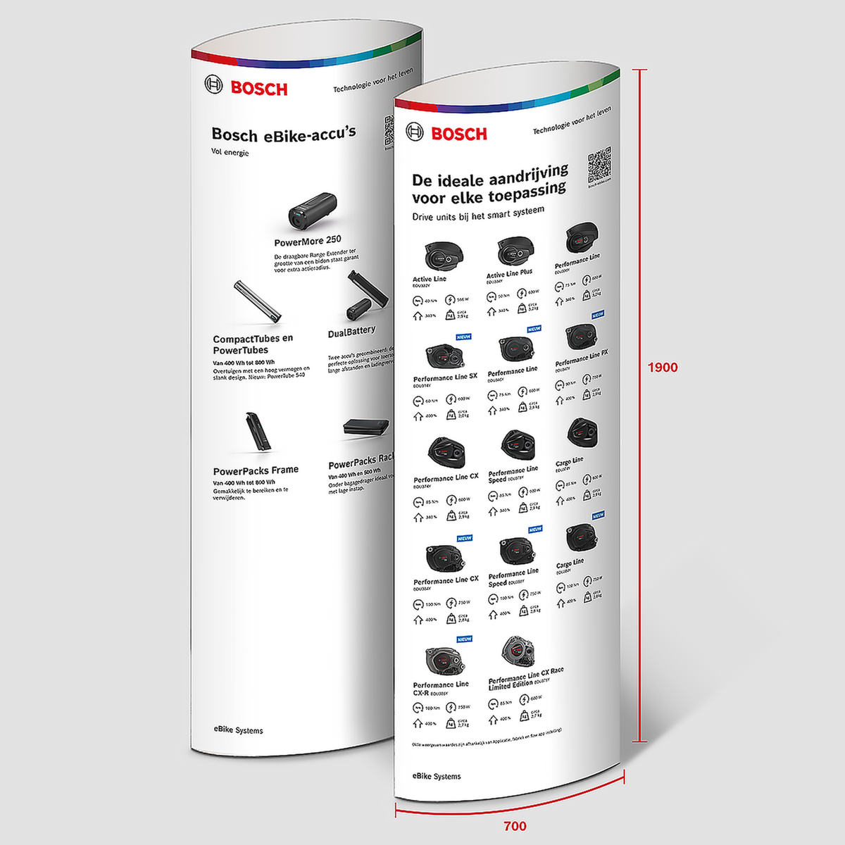 Bosch eBike Ellipse - Unità di Azionamento e Batterie NL