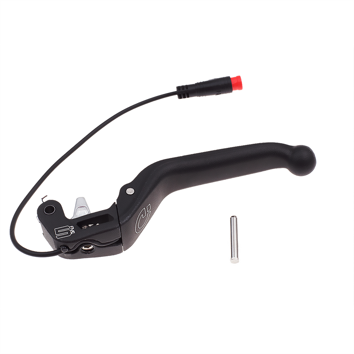 Leva freno MT5e HIGO opener, leva in alluminio a 3 dita con estremità a sfera