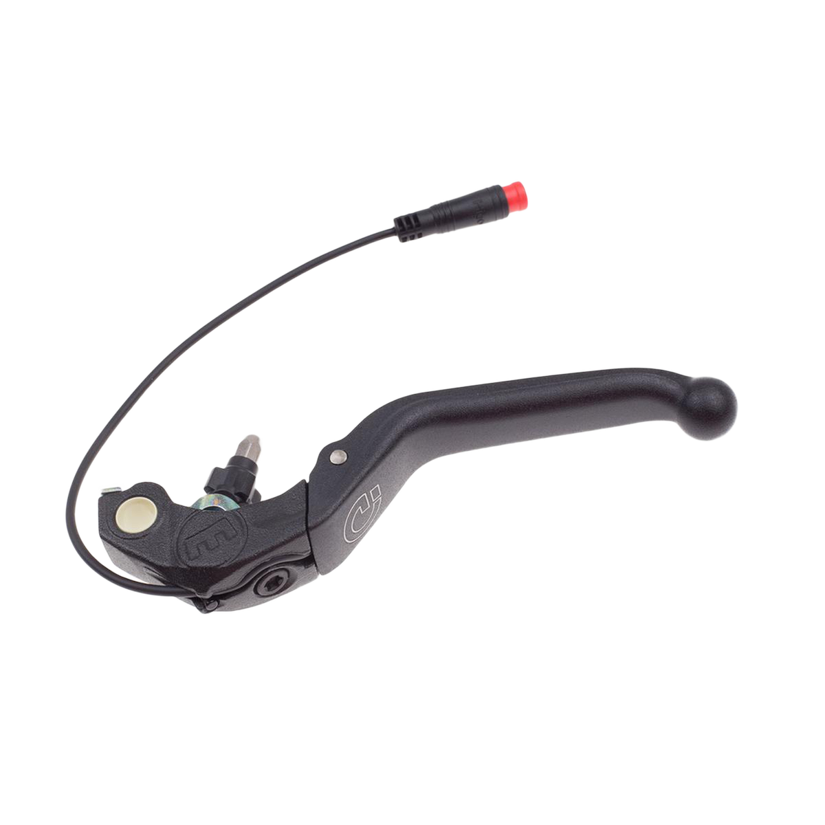 Leva freno HS33e, connettore HIGO, leva in alluminio a 4 dita con estremità a sfera