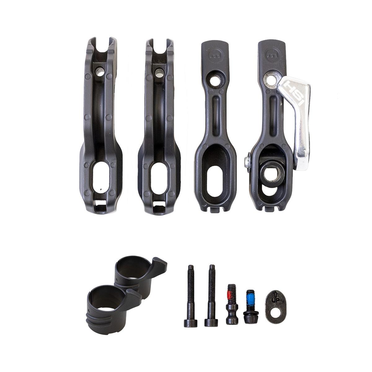 Adattatore HSi completo per 1 freno, nero