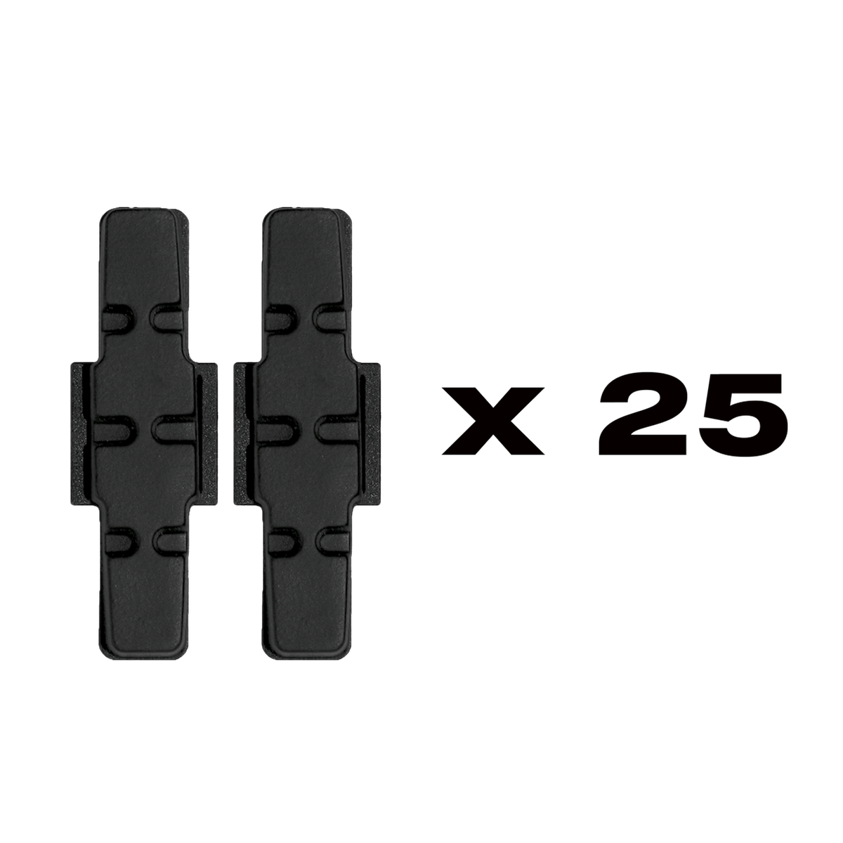 Pastiglie freno nere (Confezione = 25 set)