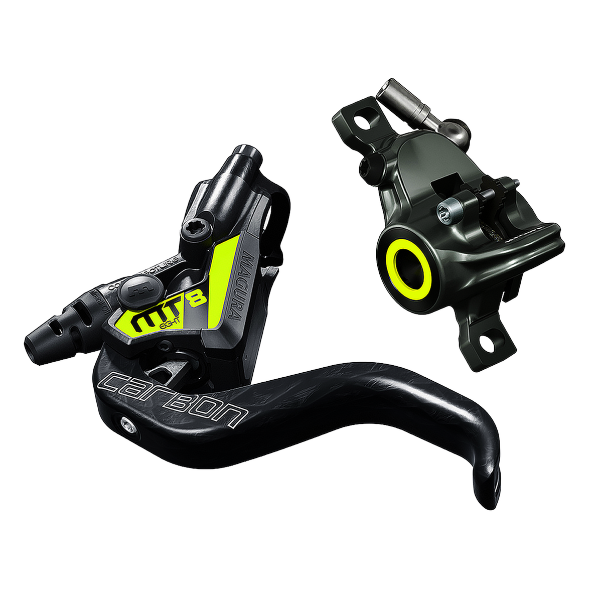 MT8 SL, leva HC in carbonio a 1 dito