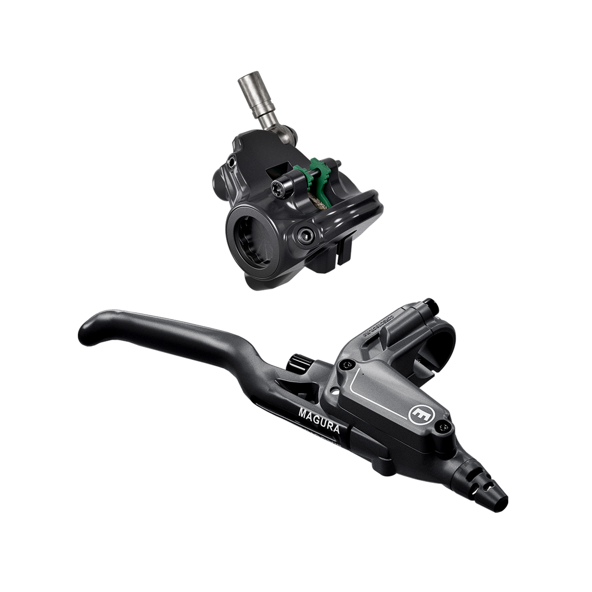 MT C4 right, leva Carbotecture a 3 dita, pinza freno Flatmount