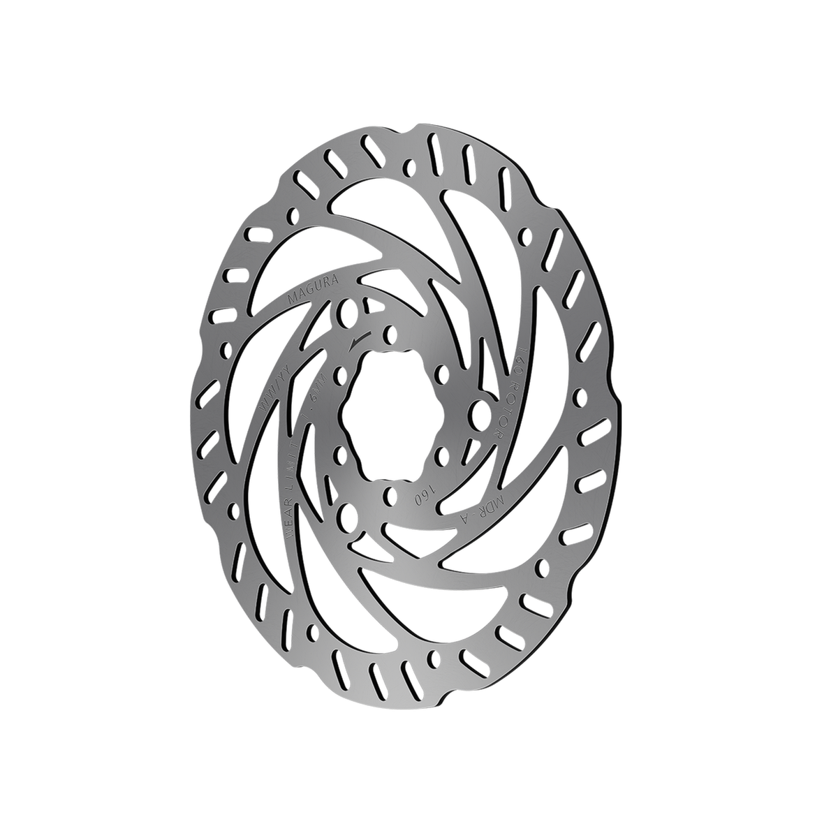 Disco freno MDR-A, Ø 160 mm, 6 fori