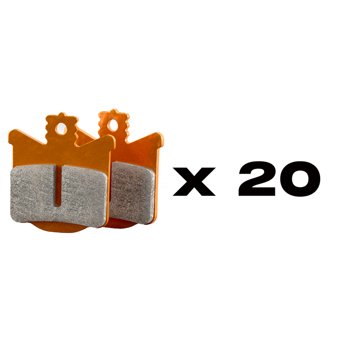 Pastiglie freno 10.A (Confezione = 20 set)