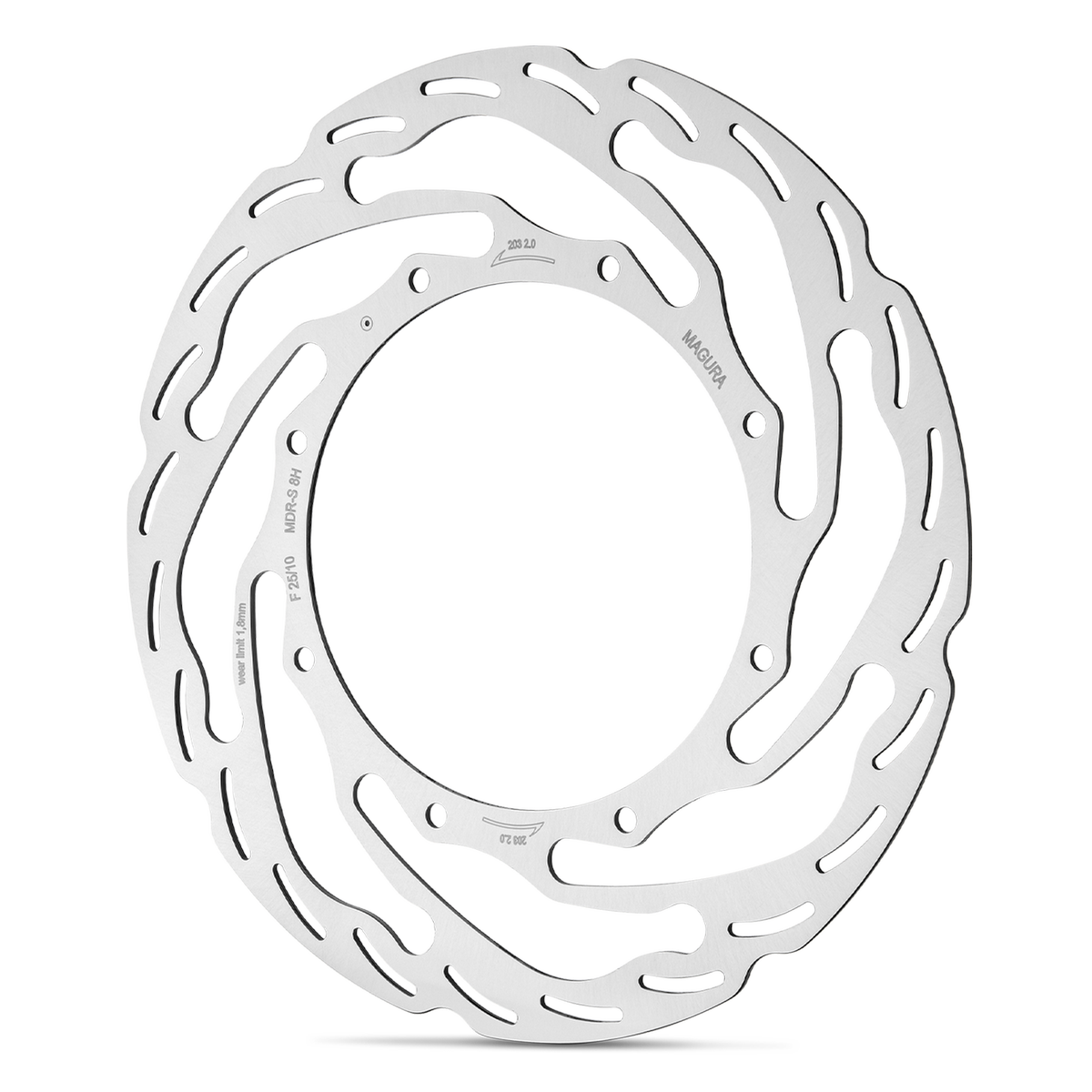 Disco freno MDR-S 2.0, 8 fori, Ø 203 mm